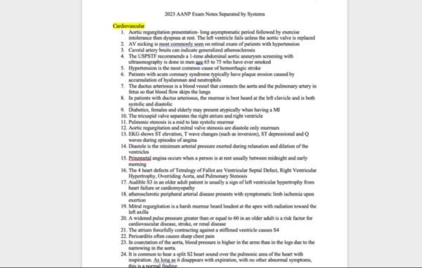 2023 AANP Complete Family Nurse Practitioner Certification Exam Tip Sheet That Helped Me Pass The AANP FNP Exam On First Try. 67 pages