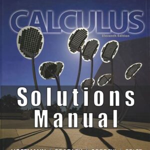 Solution Manual For Calculus for Business, Economics, and the Social and Life Sciences, Brief Version 11th Edition by Laurence Hoffmann,